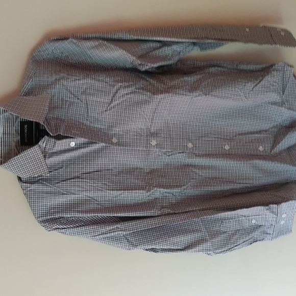 Bonobos button down shirt, brown/blue, regular fit - Picture 1 of 4